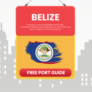 Free Port Shopping Map & Guide: Belize