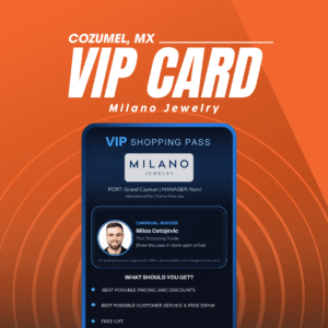 Milano Jewelry Grand Cayman Vip Card