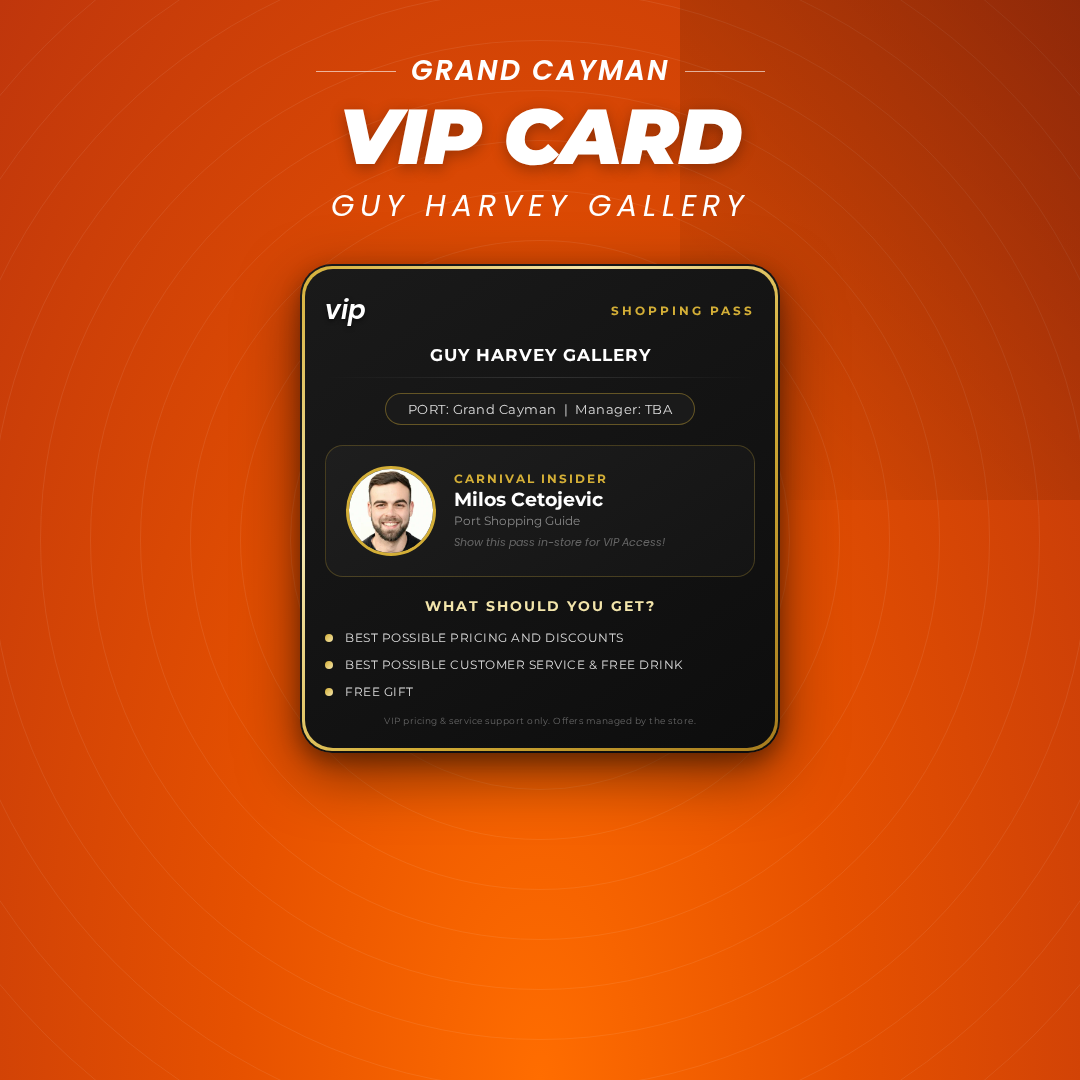 Guy Harvey Gallery VIP Access - Grand Cayman