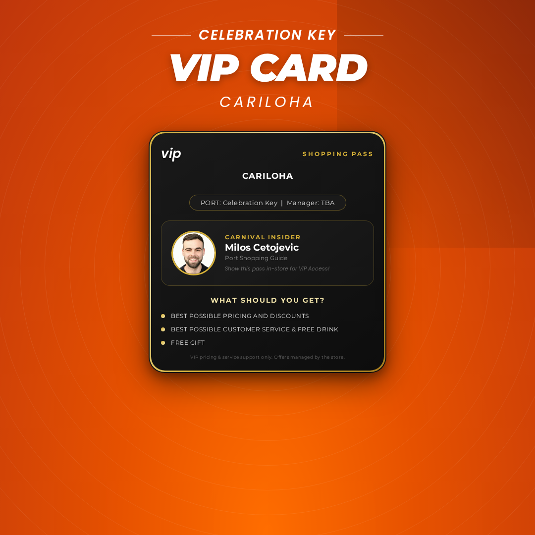 Cariloha VIP Access - Celebration Key